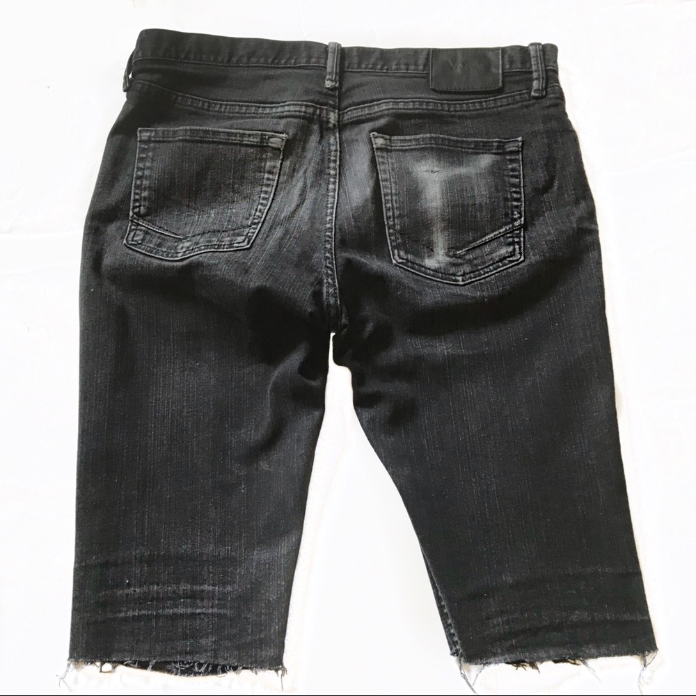 VANS Mens V76 SKINNY Denim Cutoff Jeans Size 32